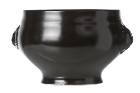 Tête de Lion Bol à soupe 40cl - Noir